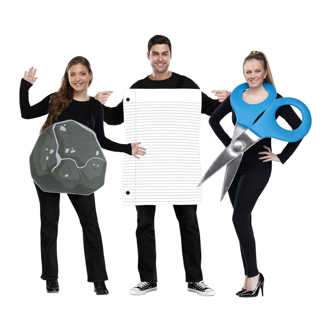 Kivi Paperi Sakset -asusetti